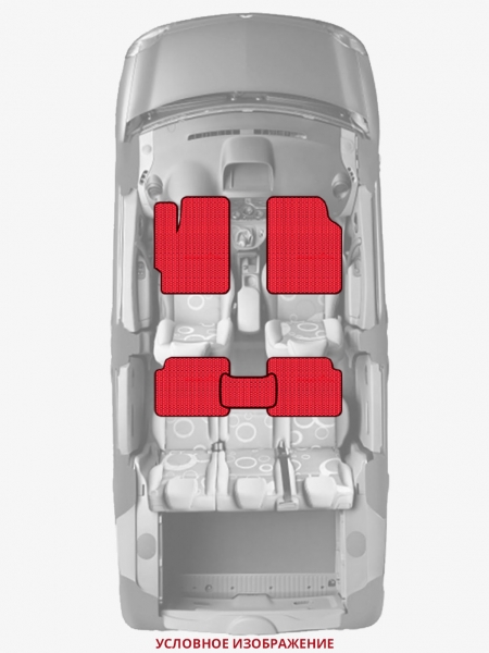 ЭВА коврики «Queen Lux» стандарт для Nissan Cabstar
