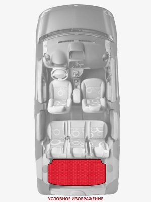 ЭВА коврики «Queen Lux» багажник для Lexus ES (V20)